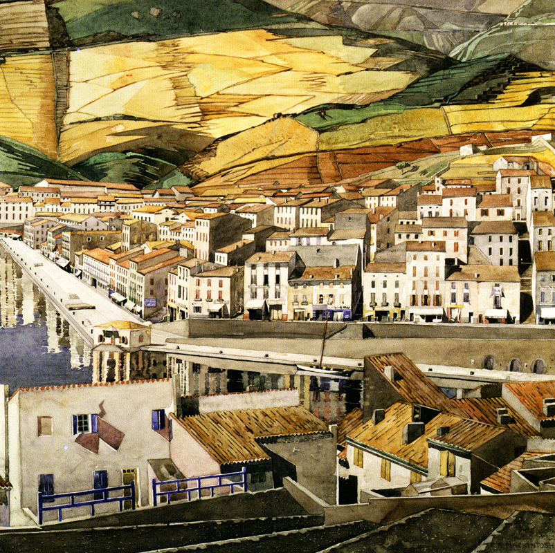 La Ville (Port Vendres), Charles Rennie Mackintosh, 1926