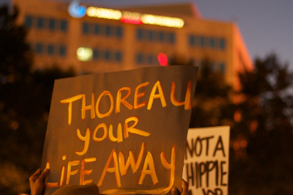 An image from Occupy Wall Street