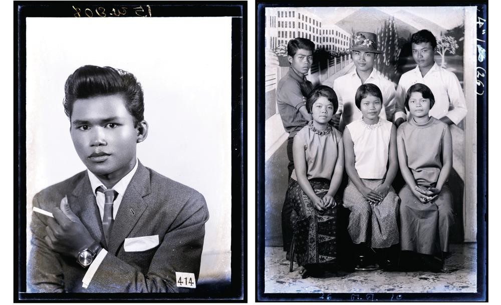 Pornsak Sakdaenprai's country music-style portraits from 1965.