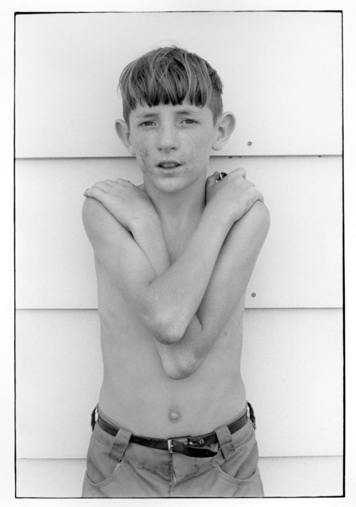 William Gedney, Boy with arms crossed, 1972