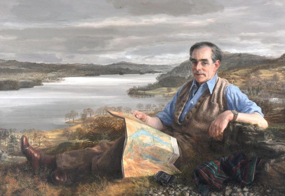 Essayist, traveller and historian Hubert Butler, painted in 1957 by Claude Harrison